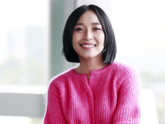 Rinni Wulandari Rinni Wulandari saat berkunjung ke kantor detikcom.