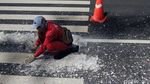 Zebra Cross Halte GBK Mulai Dihapus