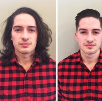 Kadang dibutuhkan sebuah perubahan dalam hidup sebelum memutuskan untuk memotong rambut. Aku adalah seorang peneliti jadi aku bisa memanjangkan rambutku (aku biasa mengikatnya). Tapi aku akan melakukan interview untuk posisi analis dan mengambil beberapa inspirasi dari online, tulis pria ini. Foto: Ramachandrann/reddit  