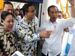 Jajal MRT Jakarta, Jokowi Catat Keluhan Disabilitas