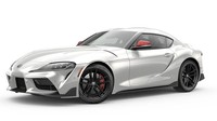 Mengutip situs resmi Toyota, Supra menggunakan transmisi matik 8 percepatan dengan pilihan mesin 2.998 cc atau 1.998 cc. Tenaga mesin disalurkan ke roda belakang.  Foto: Pool (carscoops)
