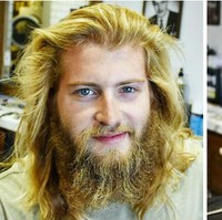 Memilihara janggut sebenarnya bisa bikin penampilan lebih ganteng. Asal jangan terlalu panjang atau berantakan seperti tampilan before pria ini. Pemangkas rambutku adalah pahlawanku, tulisnya. Foto: WalterWhiteBoy16/reddit  