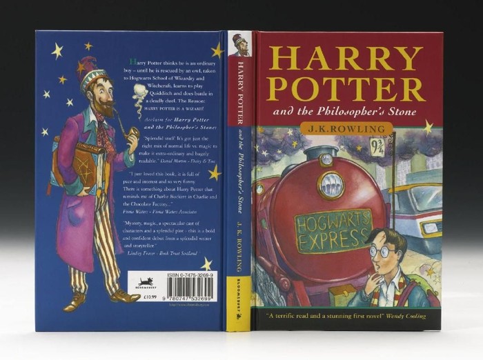 Cetakan Pertama Harry Potter and the Philosophers Stone Dilelang Rp 1,2 M
