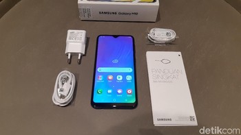 Dapur pacunya menggunakan prosesor octa-core Exynos 7870. (Foto: detikINET/Virgina Maulita Putri)