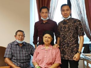 Sudah 3 Hari Ani Yudhoyono Dirawat di ICU, Keluarga Lengkap Mendampingi