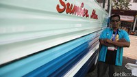 Khusus untuk bus Dodge akan digunakan untuk berkeliling area parkir JIEXPO Kemayoran dan bisa digunakan untuk berpindah dari pameran Indonesia Classic N Unique Bus 2019 ke Busworld South East Asia.