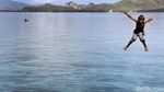 Berenang Ala Anak Pantai Papagarang
