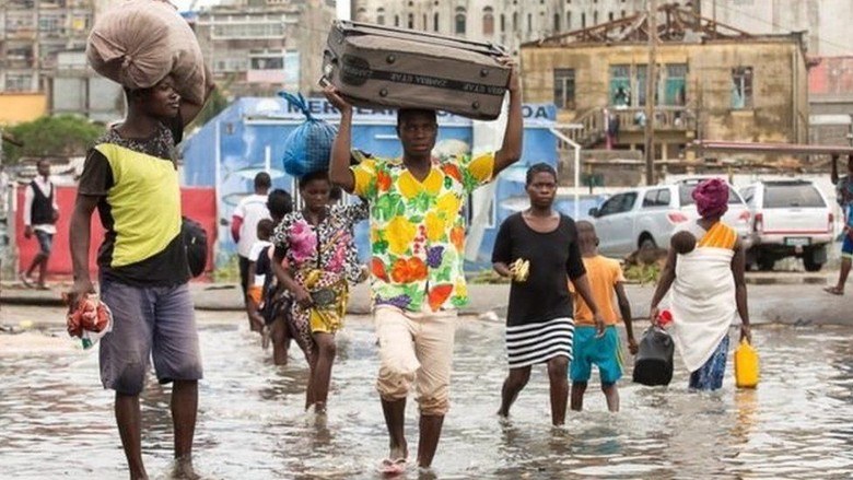 Siklon Mozambik, 600 Ribu Orang Terdampak Termasuk Warga Indonesia Siklon Mozambik, 600 Ribu Orang Terdampak Termasuk Warga Indonesia