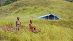 Potret Pengungsi Banjir Bandang Sentani di Bukit Harapan