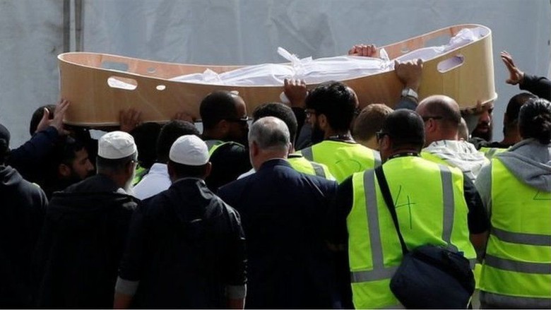 Korban Serangan Teror di Masjid New Zealand Mulai Dimakamkan Korban Serangan Teror di Masjid New Zealand Mulai Dimakamkan