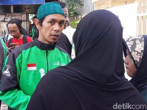 Sempat Deg-degan, Support Rekan Sesama Ojol Kuatkan Ahmad Hilmi