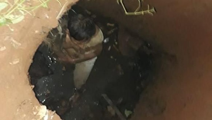 Iyuuhh! Pencuri Terjerembap di Septic Tank Setelah Aksinya Kepergok Warga