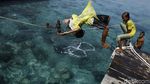 Berenang Ala Anak Pantai Papagarang