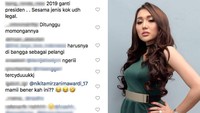 Bahkan ada yang mengaitkan dengan gerakan ganti presiden, duh ada-ada saja ya! Dok. detikHOT; Dok. Instagram