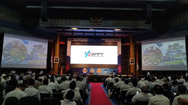 Suasana Kongres Teknologi Nasional 2019 yang digelar BPPT.