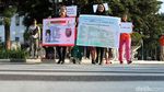 Atraksi Srikandi Unyu Ajak Tertib Berlalu Lintas