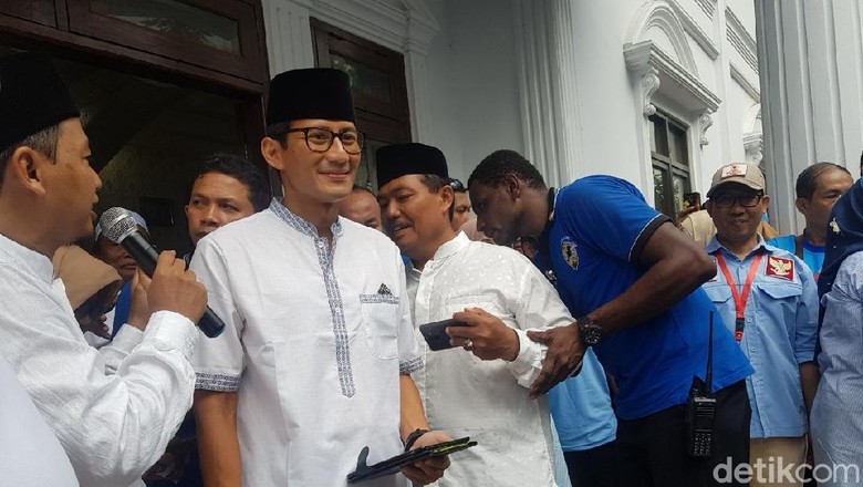 Sandiaga Sedih Subkhan Ditahan: Satu Per Satu Pendukung Gugur Sandiaga Sedih Subkhan Ditahan: Satu Per Satu Pendukung Gugur