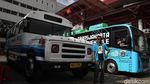 Bus-bus Jadul Rayu Pengunjung Jiexpo Kemayoran
