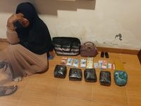 Sindikat mempekerjakan seorang ibu-ibu sebagai kurir dan menggunakan mobil pelat merah dan angkutan travel untuk mengelabui petugas
