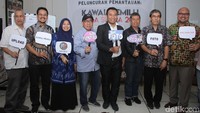 Peluncuran gerakan tersebut digelar di Kantor KPU RI, Jakarta. Rabu (20/3/2019).
