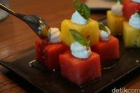 Watermelon Chill sebagai hidangan pembuka di Vong Kitchen Jakarta.