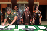 Gandeng BNI, TNI AD Salurkan Tunkin Hingga Tentara Perbatasan