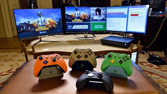 Xbox, konsol game andalan Microsoft yang bersiap menghadapi Google Stadia. (Foto: David Becker/Getty Images for Xbox Live) Xbox, konsol game andalan Microsoft yang bersiap menghadapi Google Stadia. (Foto: David Becker/Getty Images for Xbox Live)