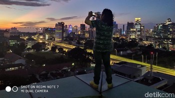 Nah menurut kamu bagaimana hasil jepretan Redmi Note 7? Foto: Adi Fida Rahman/detikINET