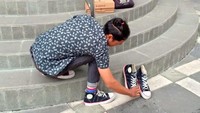 Pria berusia 38 tahun ini memang kerap ikut mempromosikan produk-produk UMKM dari masyarakat secara cuma-cuma alias gratis. Foto: dok. UMKM Jateng