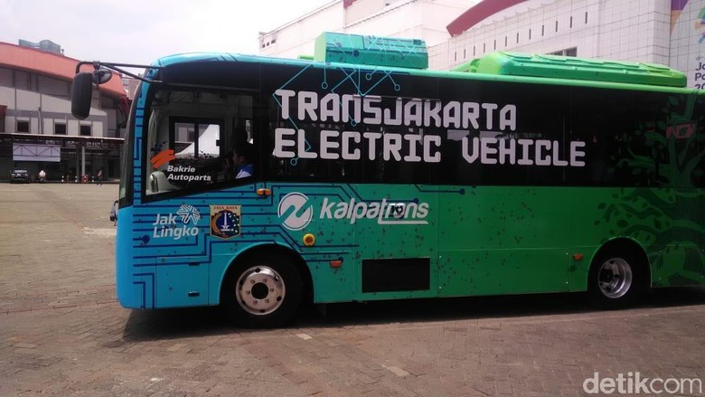 Bus TransJakarta listrik Foto: Adhi Indra Prasetya/detikcom Bus TransJakarta listrik Foto: Adhi Indra Prasetya/detikcom