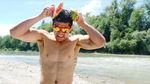 Foto: Gaya Liburan Atlet Seksi Italia