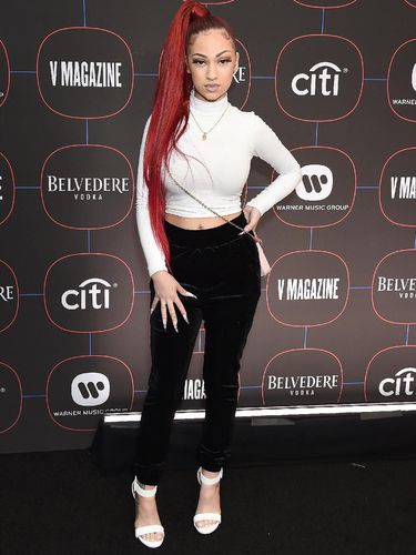 LOS ANGELES, CA - FEBRUARY 07:  Bhad Bhabie, Danielle Bregoli, arrives at the Warner Music Group Pre-Grammy Celebration at Nomad Hotel Los Angeles on February 7, 2019 in Los Angeles, California.  (Photo by Gregg DeGuire/Getty Images)
