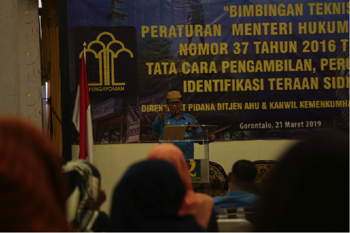 Notaris di Gorontalo Diajak Pahami Peran Penting Sidik Jari