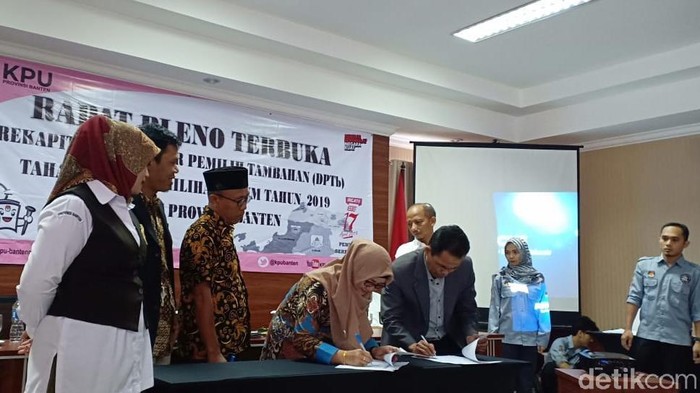KPU Catat Ada 40.035 Pemilih Pindah TPS di Banten