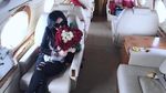 Lihat Lagi Momen Syahrini Naik Pesawat Jet Pribadi
