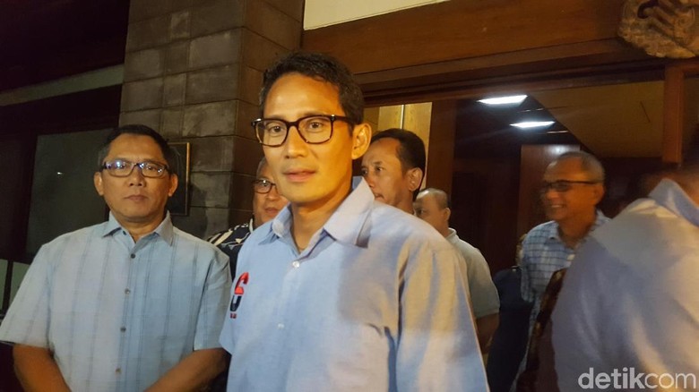 Bertemu Boy Sadikin, Sandiaga Dapat Masukan soal TPS hingga DPT Bertemu Boy Sadikin, Sandiaga Dapat Masukan soal TPS hingga DPT