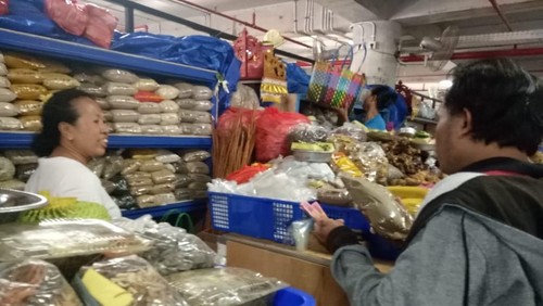 Pasar Badung, Denpasar, Bali.