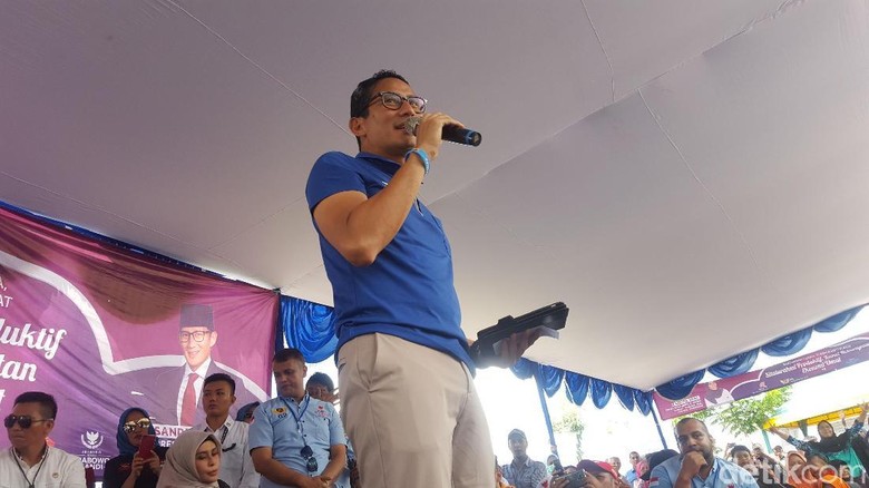 Nurullita Dipecat Usai Hadiri Acara Jokowi, Sandiaga: Nggak Adil Nurullita Dipecat Usai Hadiri Acara Jokowi, Sandiaga: Nggak Adil