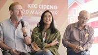 Lala bahkan sempat dipuji oleh Steve Lilywhite. Pool/Ismail/detikFoto.
