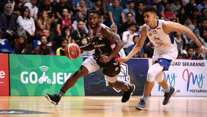 Stapac memenangi game pertama final Indonesian Basketball League (IBL) melawan Satria Muda (Foto: dok. Humas IBL)