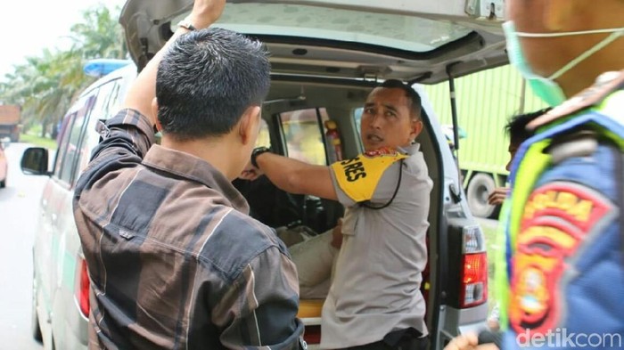 Perempuan Hamil 2 Bulan di Palembang Tewas Ditabrak Truk