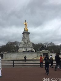 Victoria Memorial depan Buckingham Palace (Ken Yunita/detikcom)