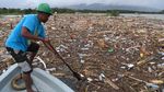 Before-After Banjir Bandang di Danau Sentani