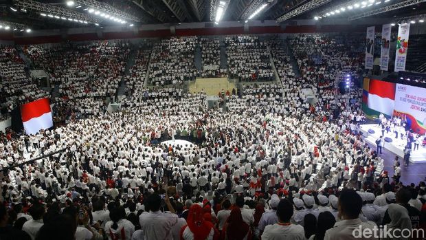 Jokowi Hadiri Deklarasi '10.000 Pengusaha'