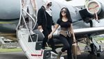 Lihat Lagi Momen Syahrini Naik Pesawat Jet Pribadi