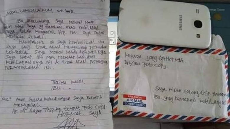 Viral! Pencuri di Tempat Fotokopi Depok Kembalikan HP Korban Viral! Pencuri di Tempat Fotokopi Depok Kembalikan HP Korban