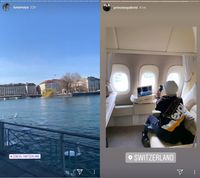 Eits, Setelah Luna Maya Giliran Syahrini Terbang ke Swiss