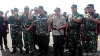 Apel dipimpin langsung oleh Menko Polhukam Wiranto.