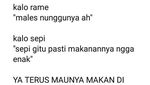 Gambaran Galaunya Netizen Saat Tentukan Tempat Makan