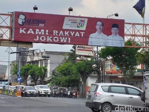 Spanduk Rakyat Jokowi, BPP Jatim: Nggak Yakin Bawaslu Ngeh